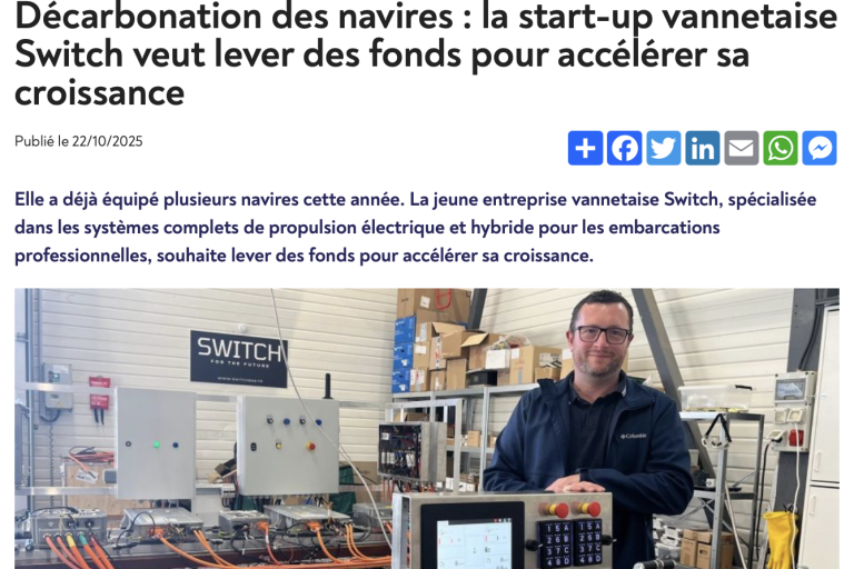 Switch dans 7 jours l’économie en Bretagne